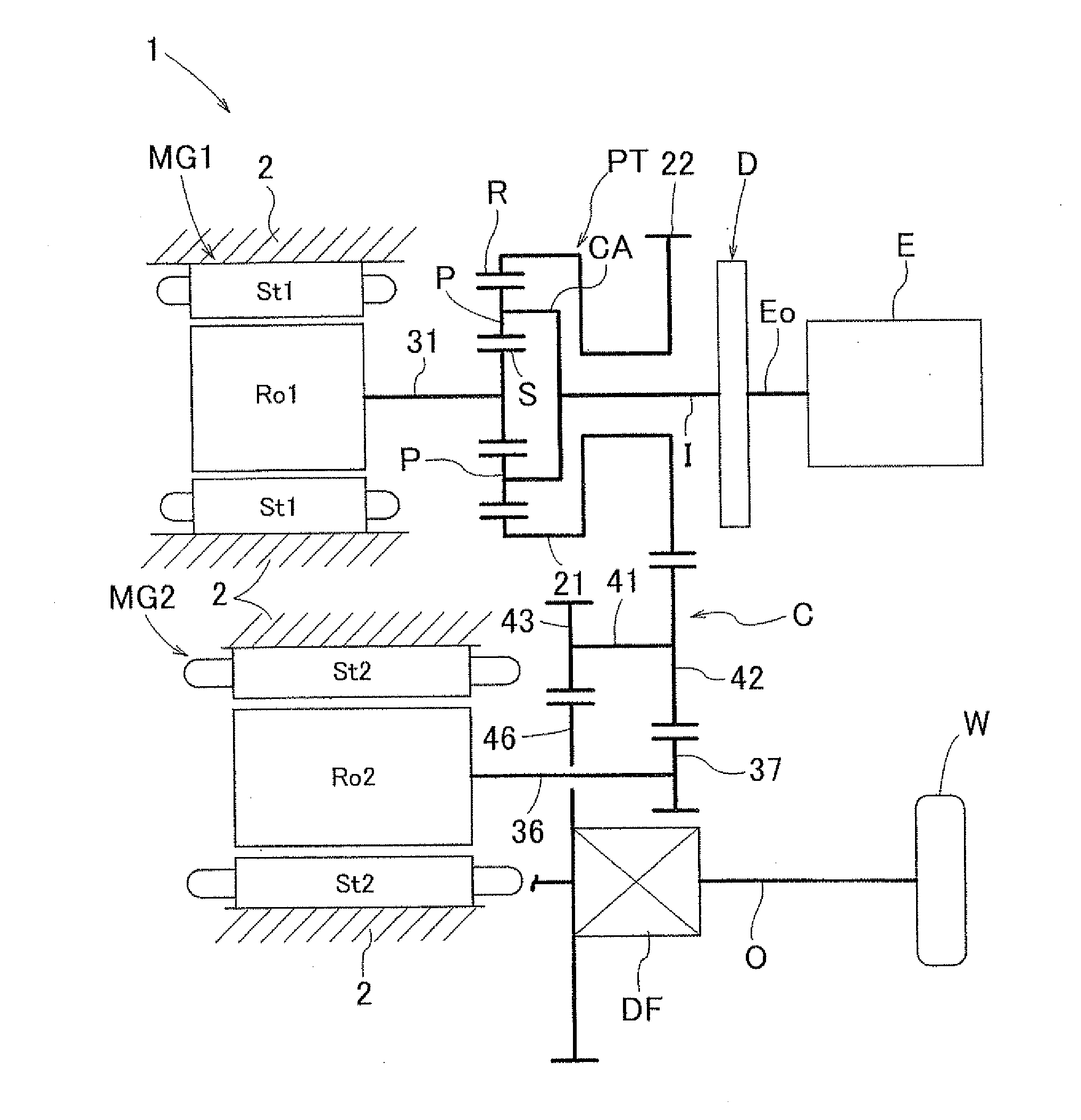 Vehicle drive apparatus