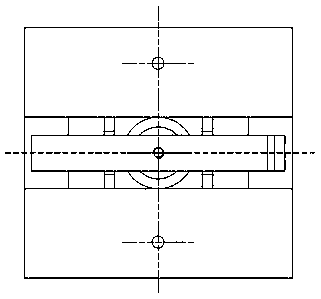 Clamping device for stress test