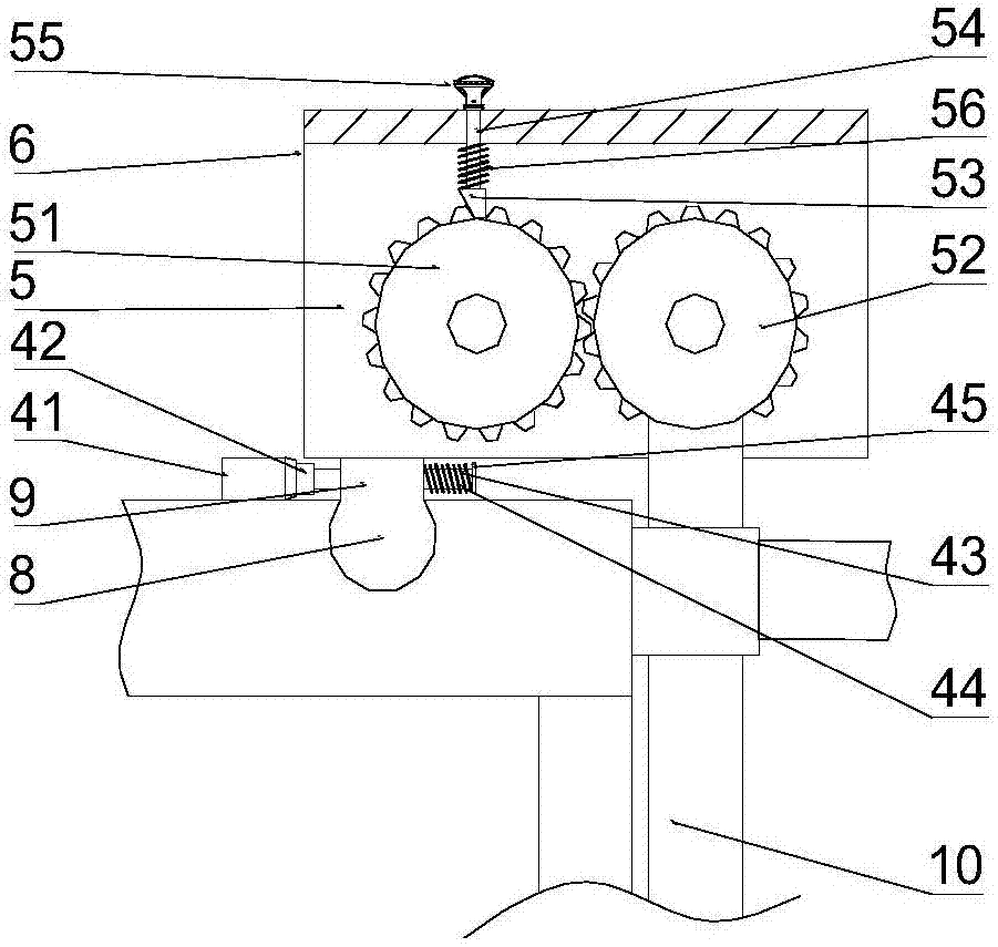 Movable type system control panel for numerical control machine tool