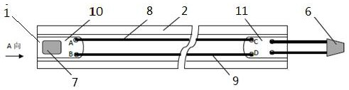 Low-power-consumption series LED lamp strip