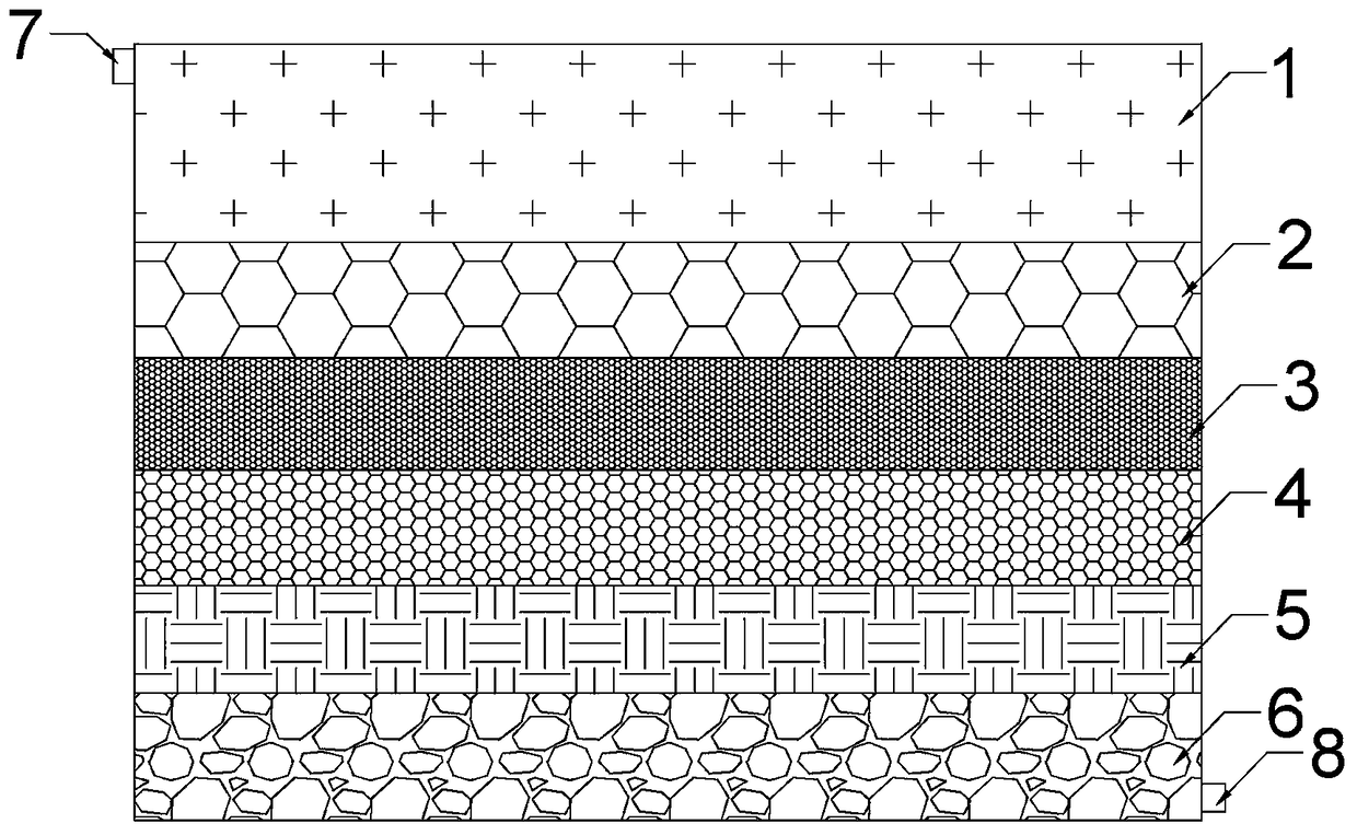 Deep purifying method for domestic sewage