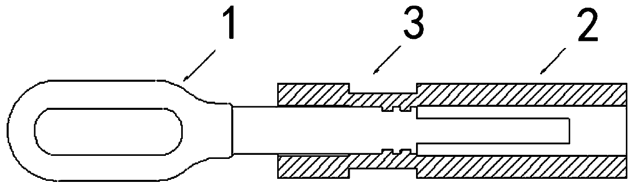 Non-destructive detection method for detecting crimping quality of tension-resistant wire clamp by utilizing ultrasonic phased array