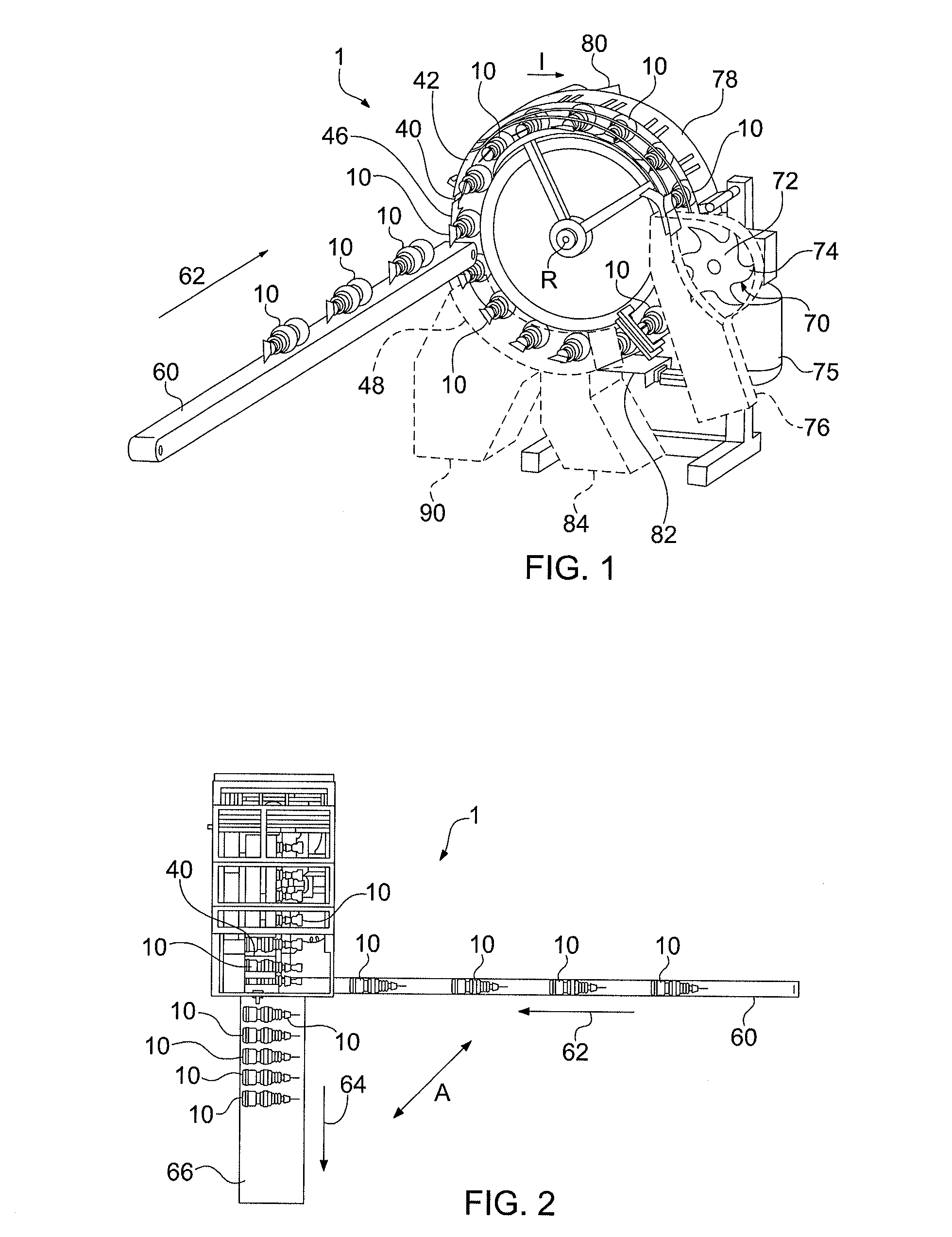 Automatic rotary transfer apparatus and method