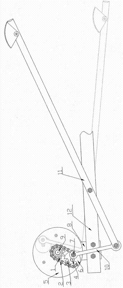 A double crank connecting rod reciprocating bicycle