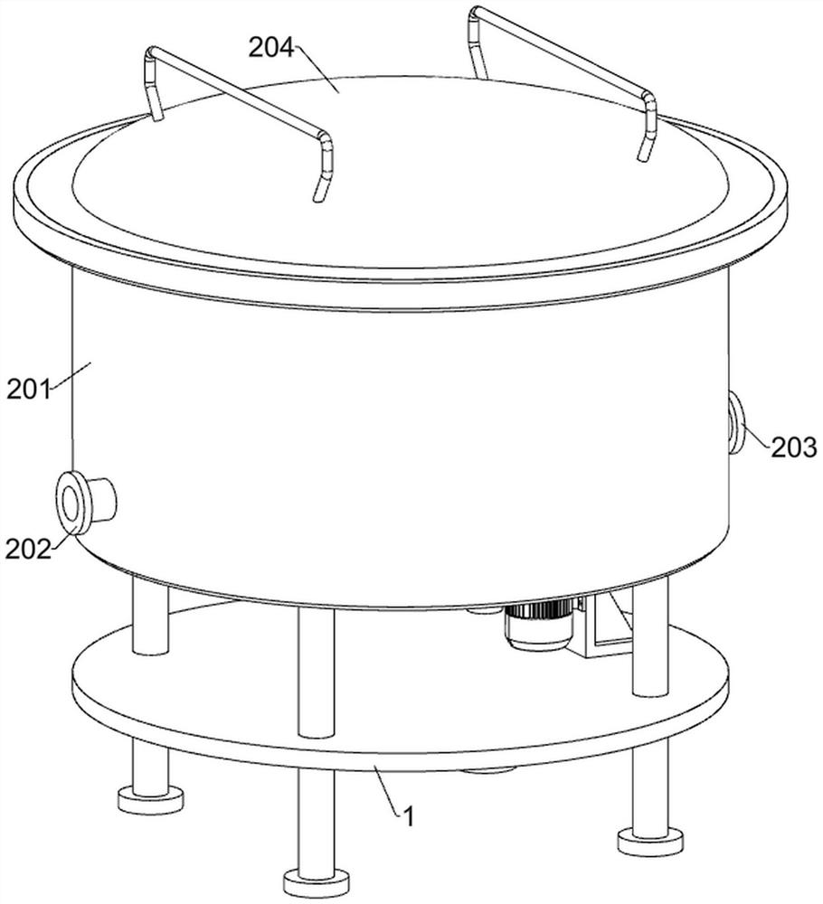 Metal heat treatment softening annealing treatment device