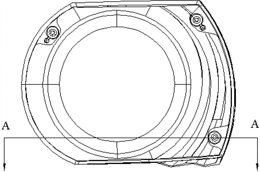 A mechanical inner core-pulling mold