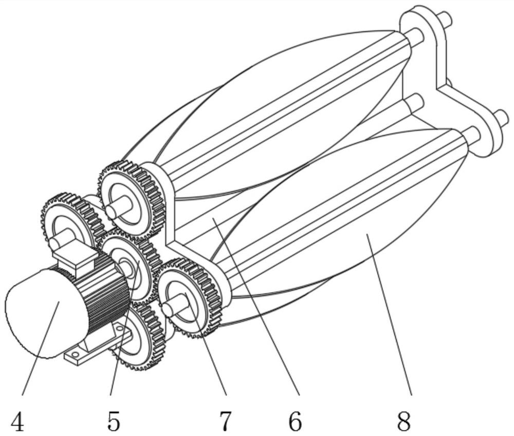 Application method of organic fertilizer mixing equipment