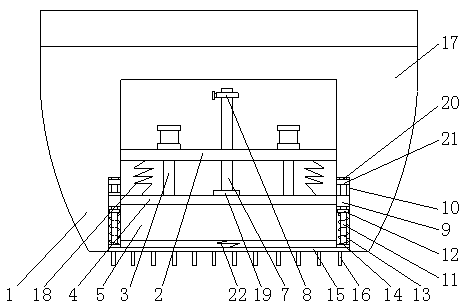 Round-bilge knuckle ship