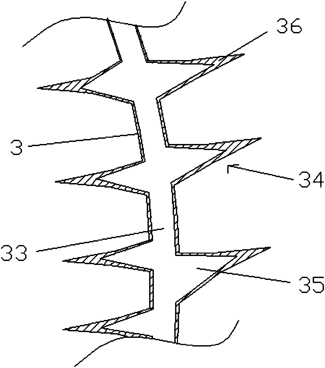 Drying and pelletizing device for chemical engineering