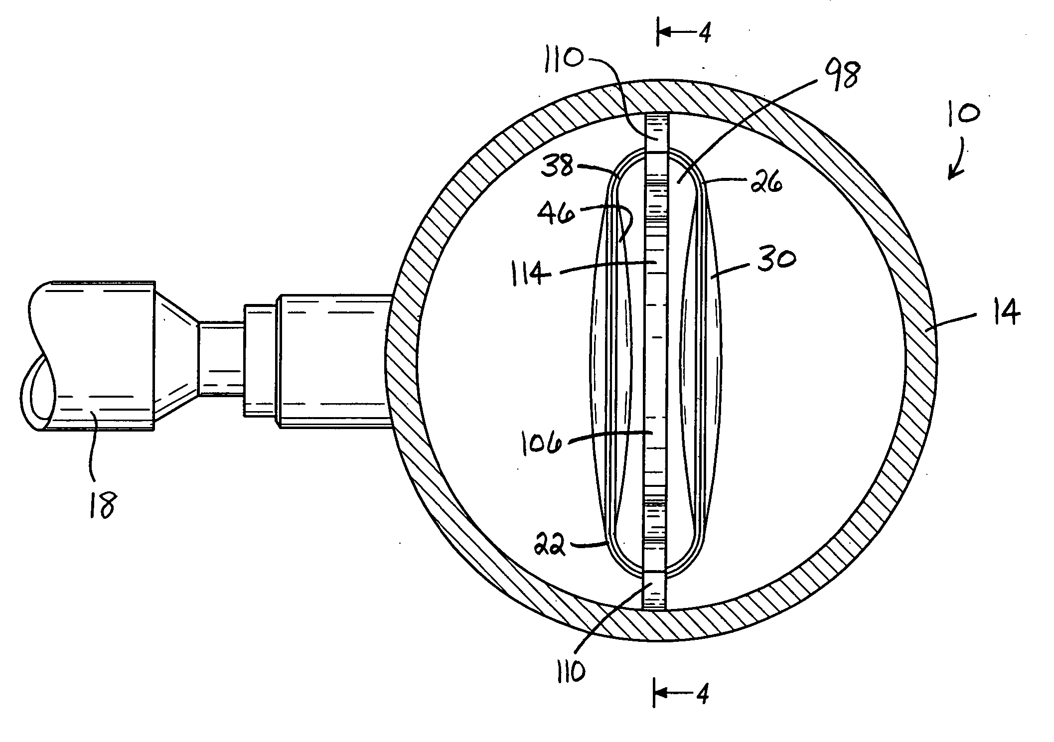 Hydraulic damper element