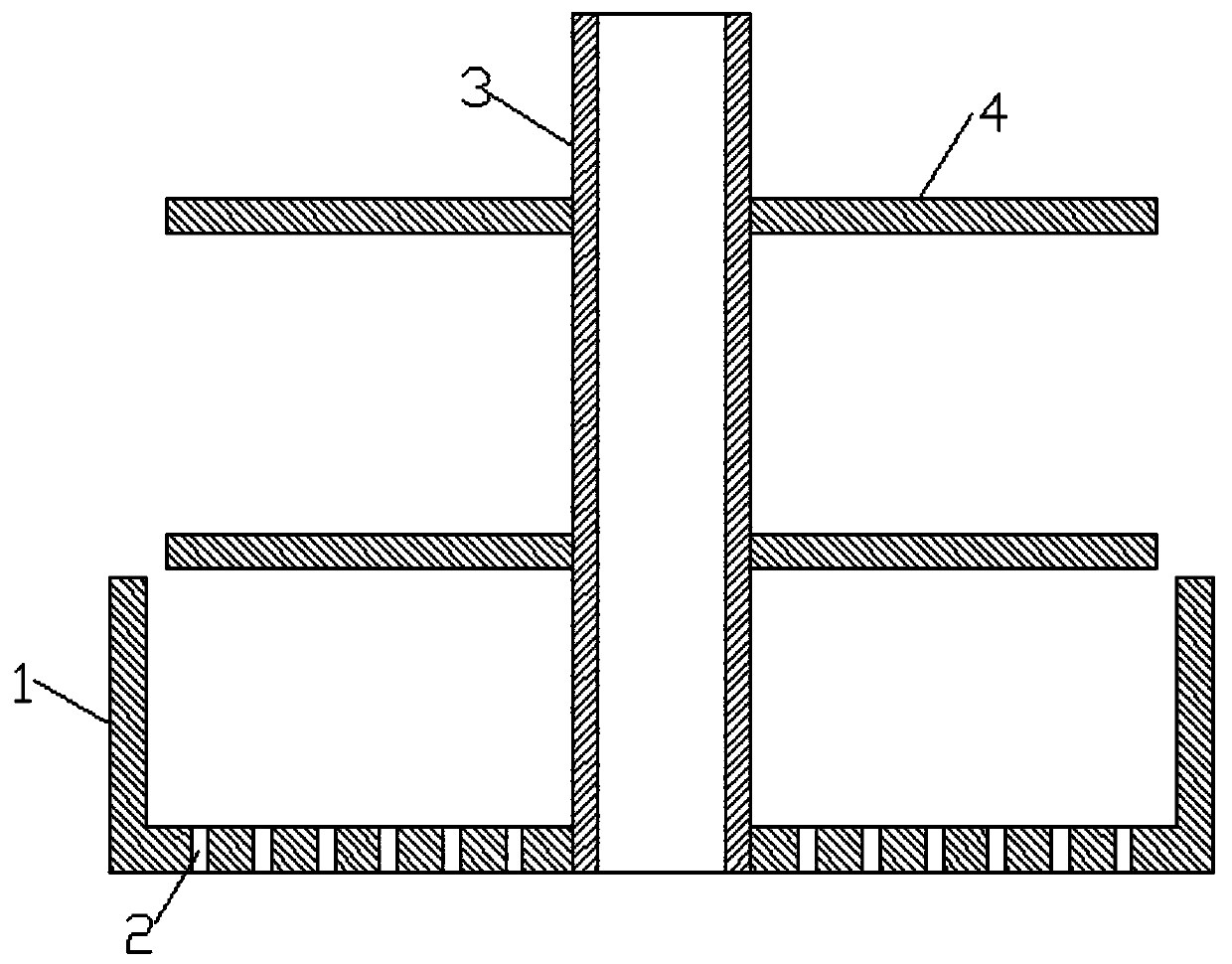 Composting material for increasing survival rate of tobacco plant seedlings and processing method thereof