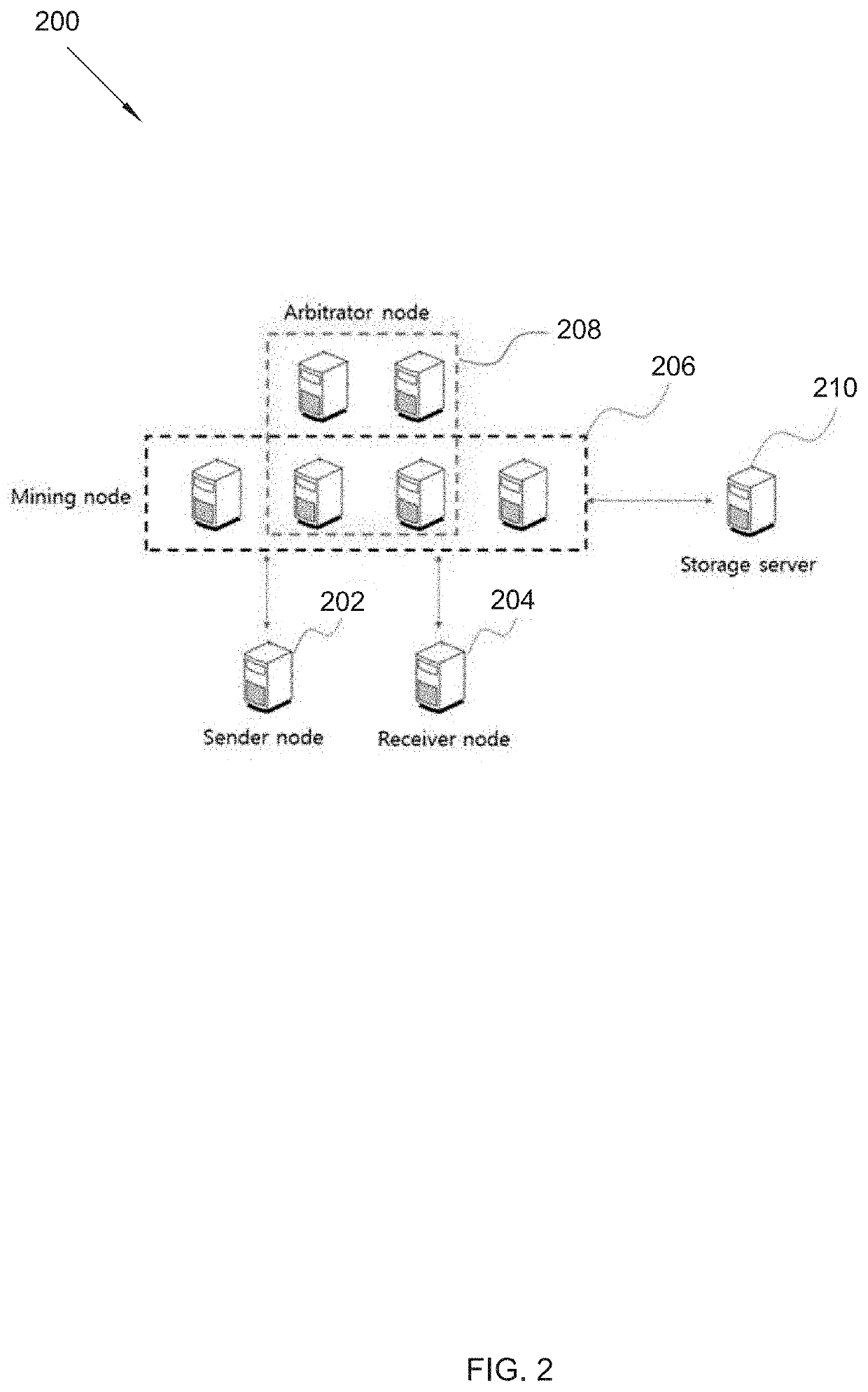 System and method for arbitrating a blockchain transaction