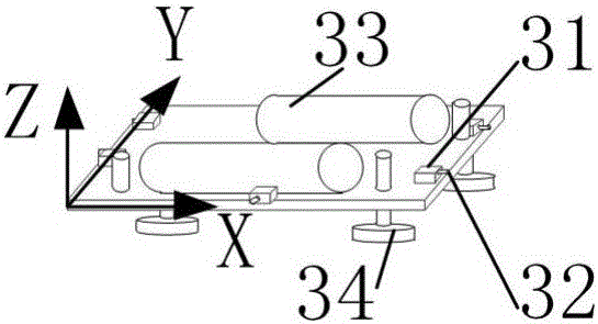 Simulation target satellite for on-orbit service technology verification