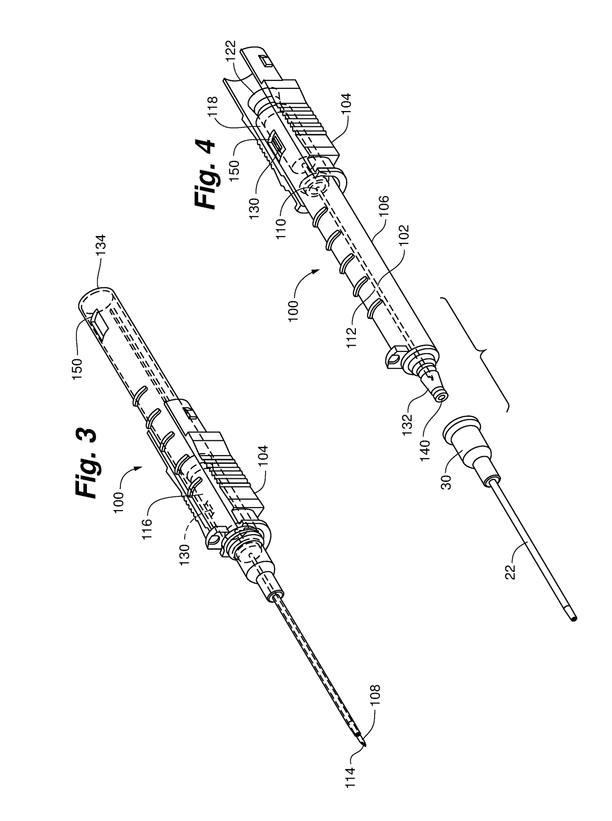 Needle assembly with diagnostic analysis provisions