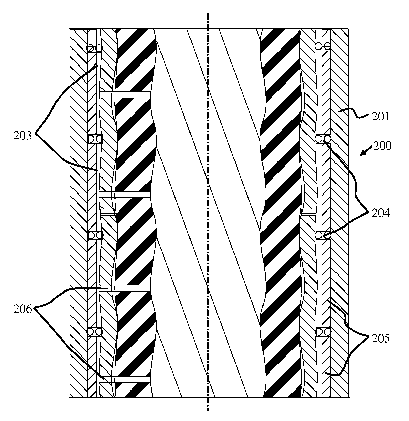 Stator of a moineau-pump