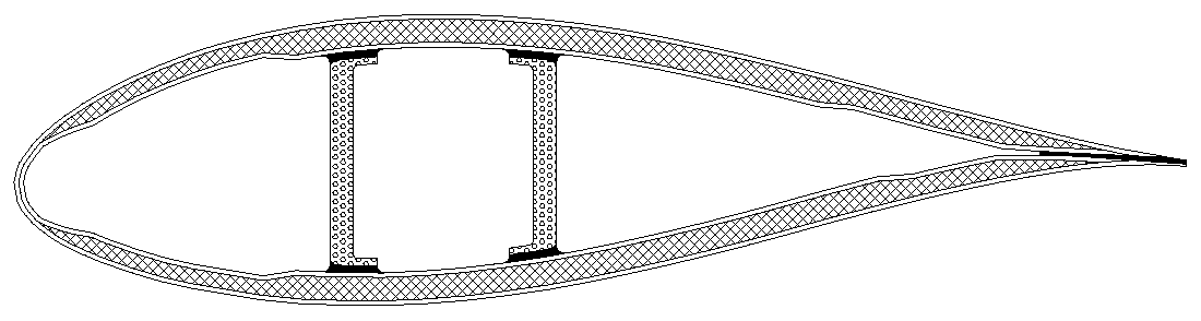 Wind turbine blade of wind turbine generator system