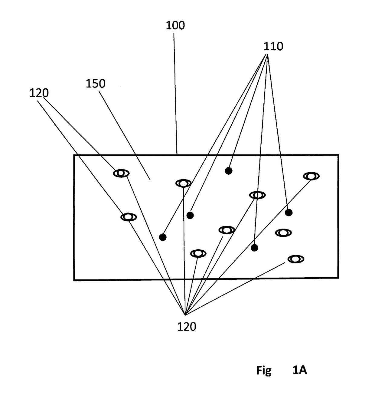 Emitting film with improved light-out coupling