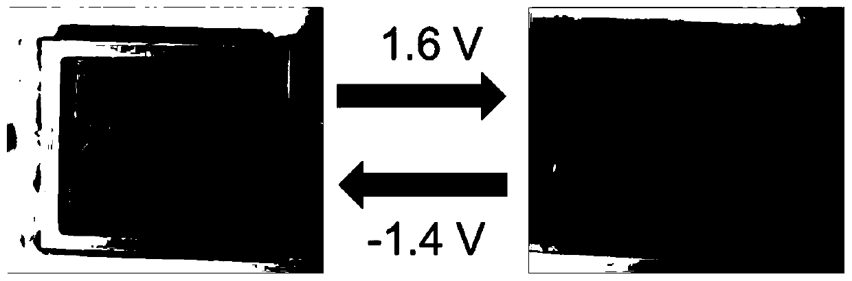 High-performance all-solid-state polymer electrochromic device and preparation method thereof