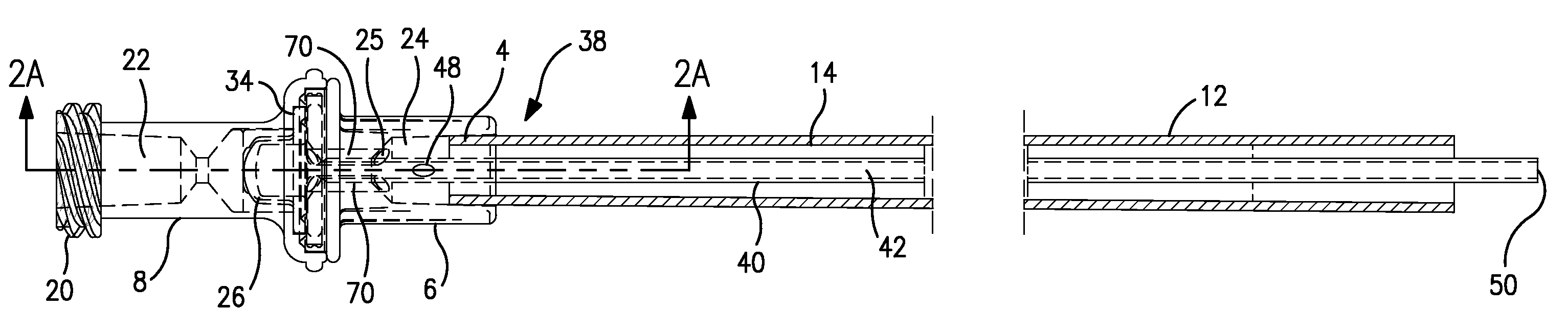 Catheter insertion assembly