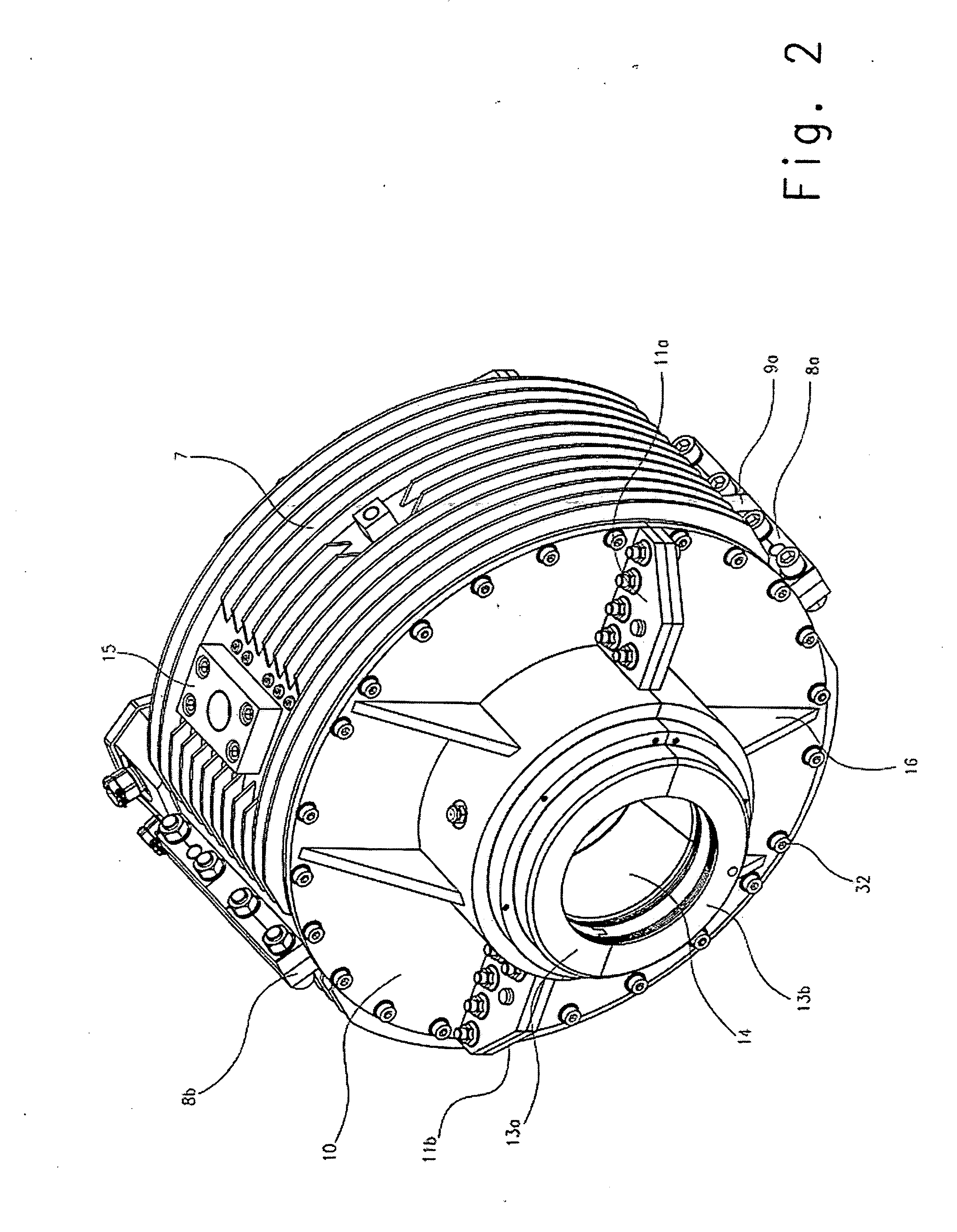 Axle-driven generator for railway carriages and the like