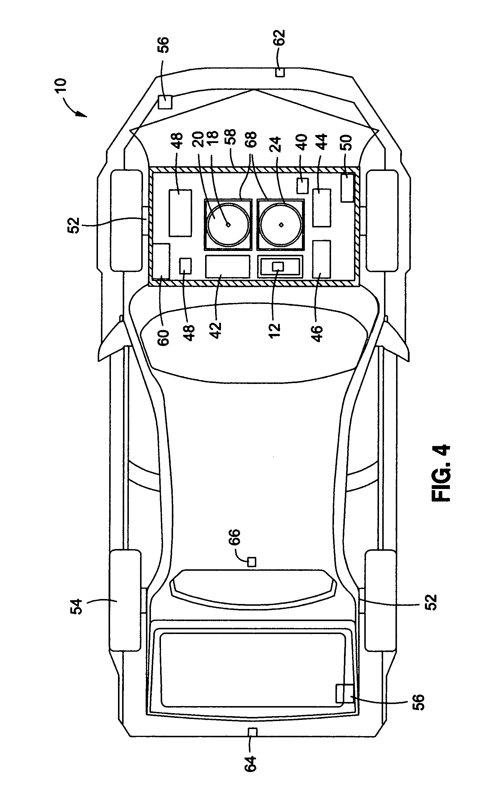 Radioisotope powered engineless vehicle