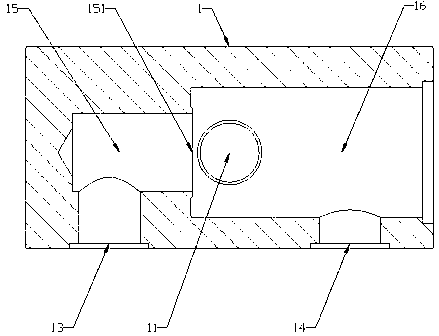 Single-air-cylinder switchover type air intake valve