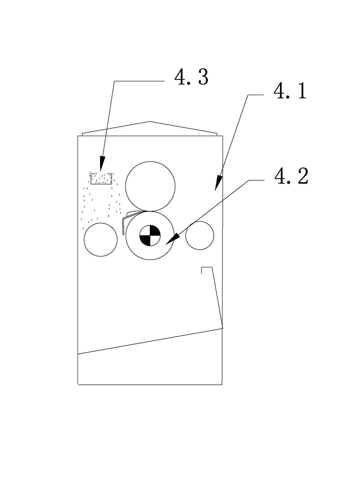 Knit cold-batching bleaching processor