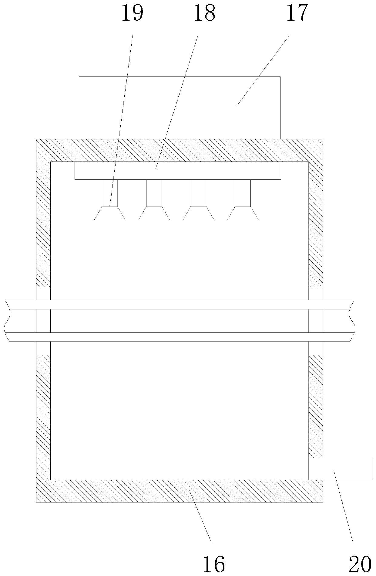 Fully cured felt production line