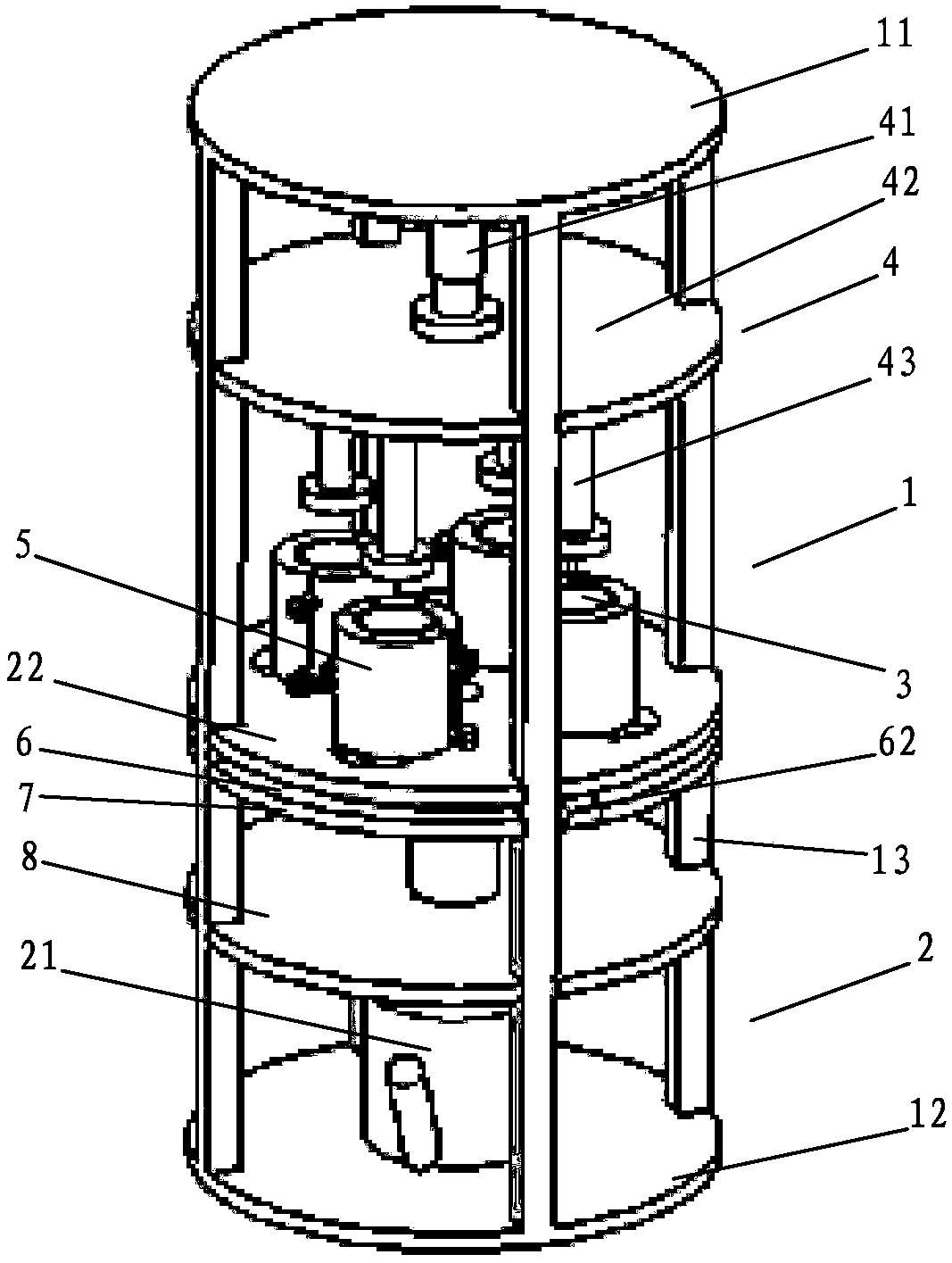 A soil sample mold making and demoulding device