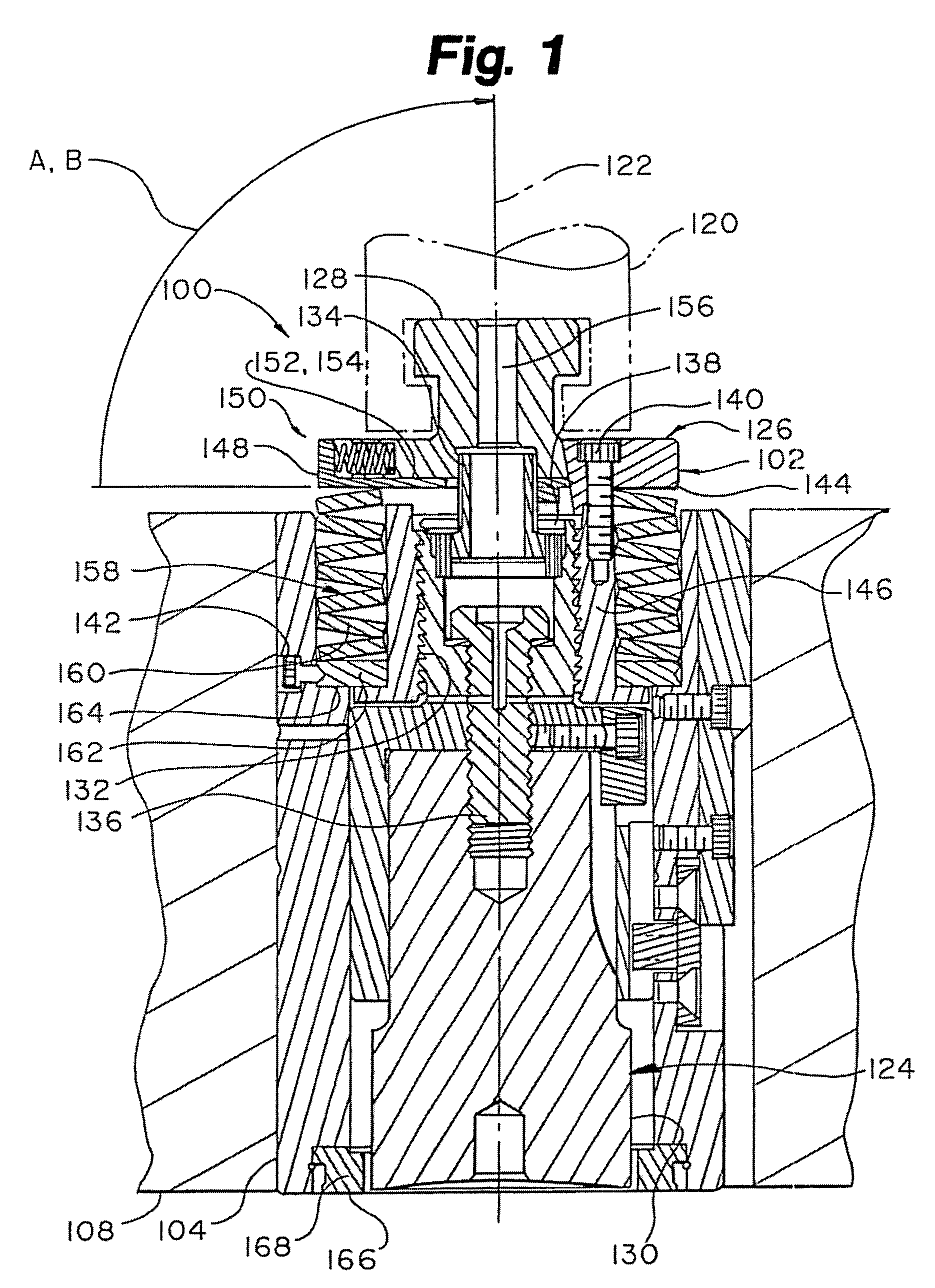 Adjustable length punch assembly