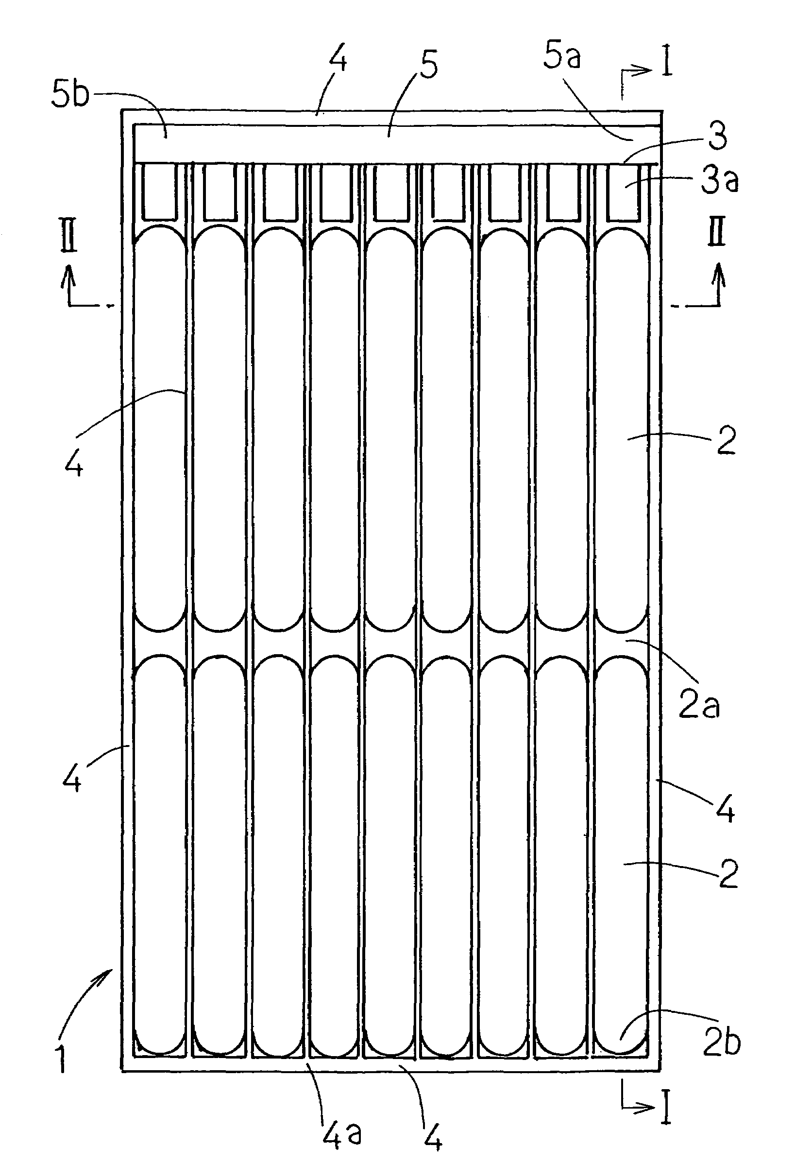 Air-filling cushioning material and method for manufacturing the same