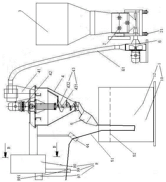 Forced pressing type wire drawing machine with wire swing mechanism