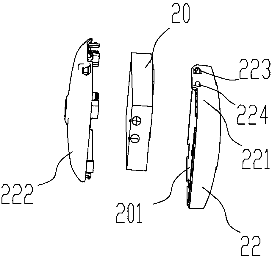 Electric warm glove and electric heating component