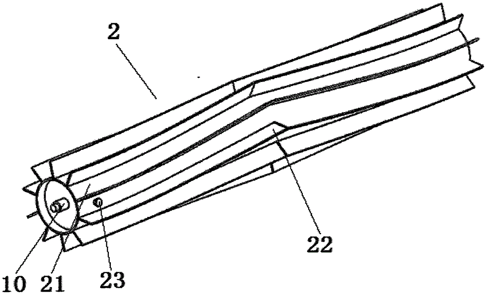 No-tillage cover crop grinding device