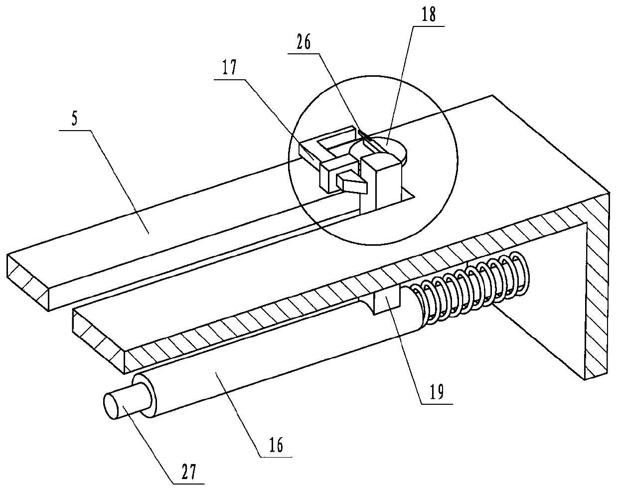 An adjustable timed spraying device