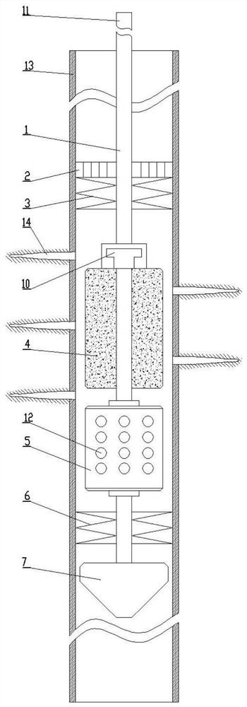 A pore opening device and method for fouling of ASP flooding wells