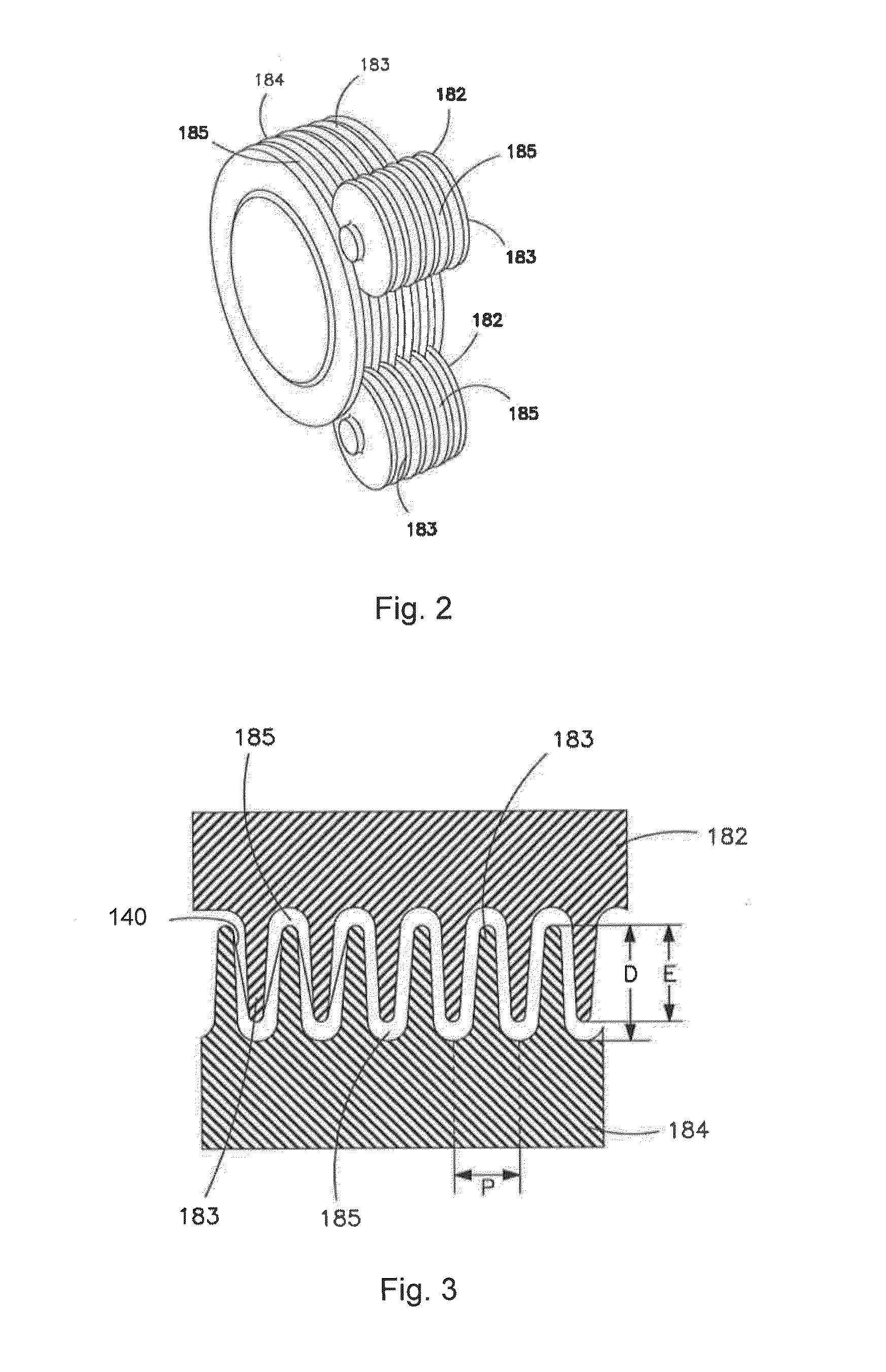 Post-Bonded Grooved Elastic Materials