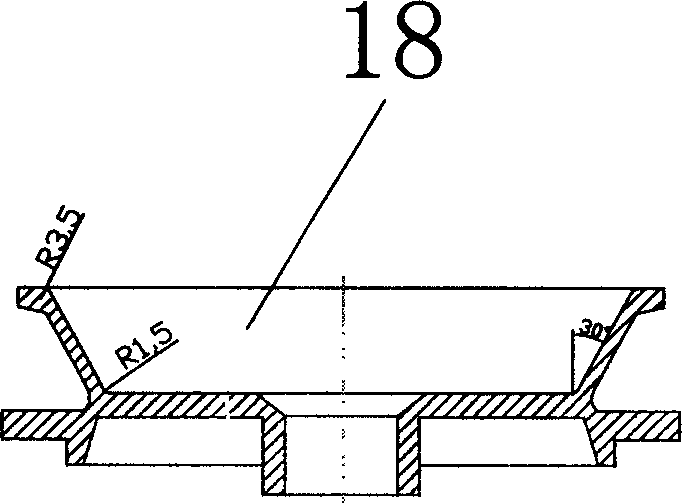 Integral extrusion forming method for asymmetrical assembly parts and apparatus thereof