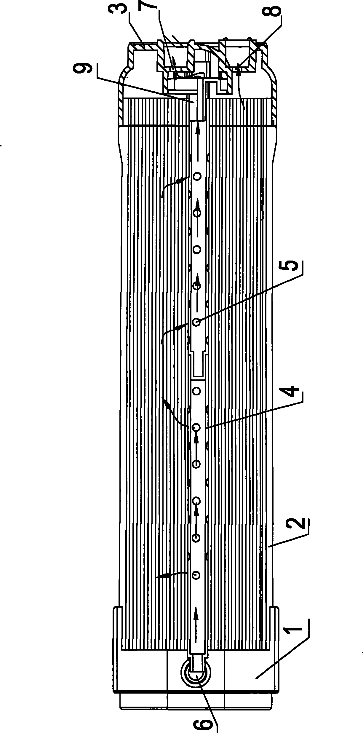 Method for manufacturing nano-filtration membrane filter