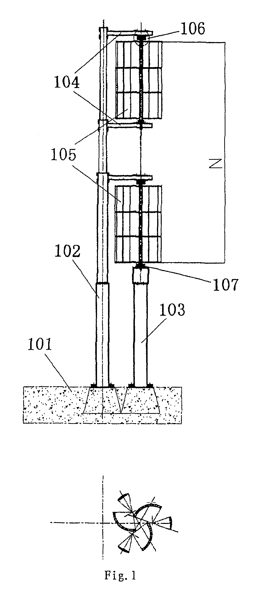 Wind power system