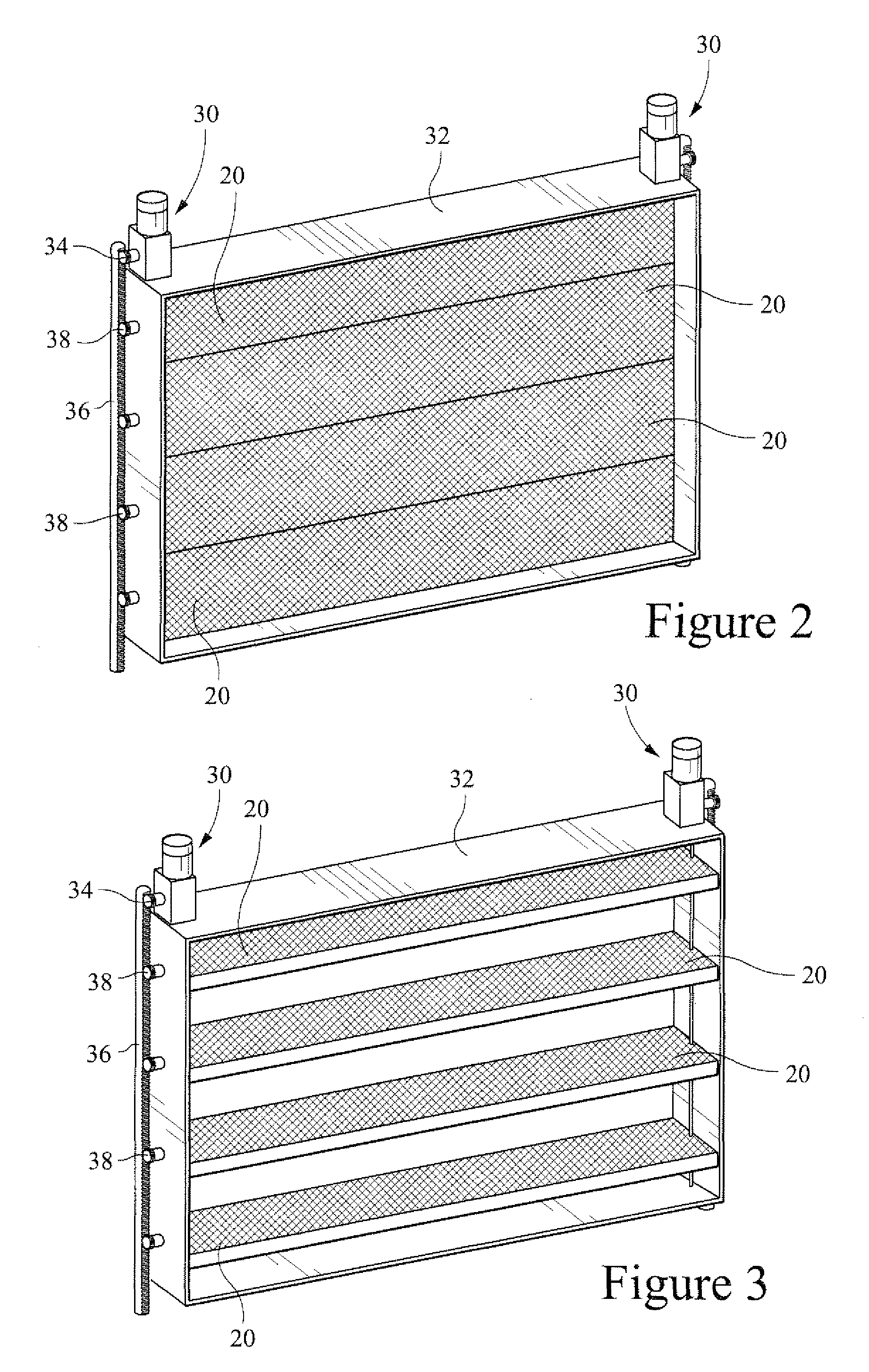 Retractable gas turbine inlet coils