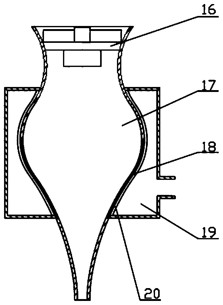 A bionic fish gill type underwater breathing equipment