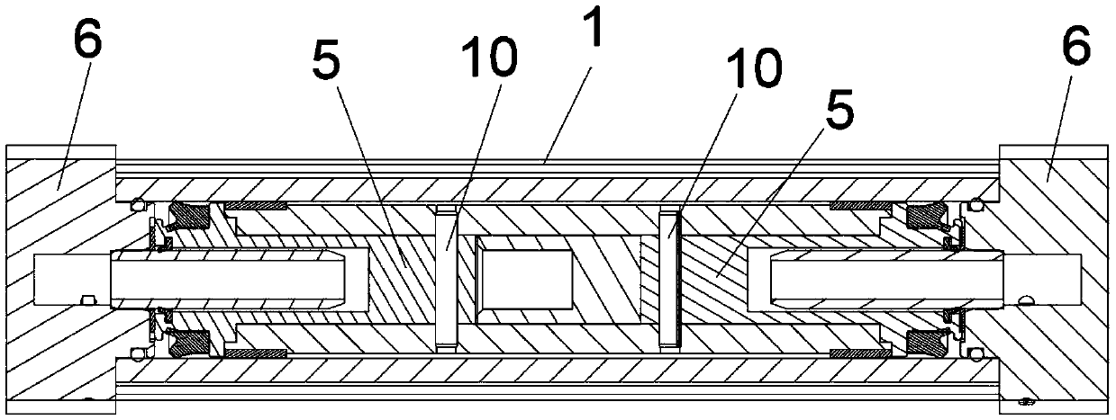 Rodless cylinder