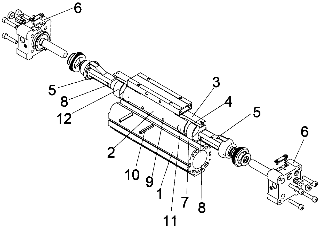 Rodless cylinder