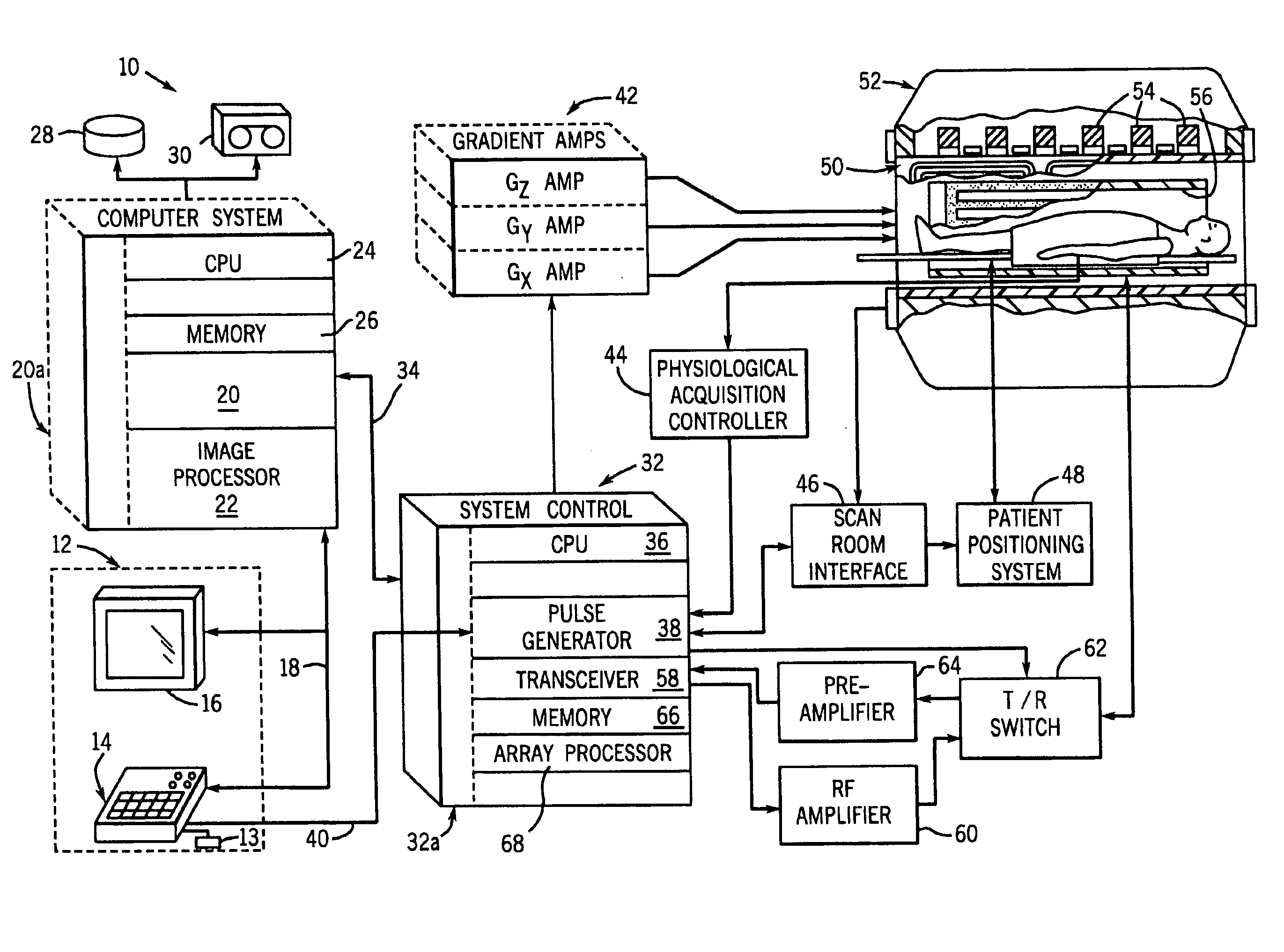 Method and system of MR imaging with reduced FSE cusp artifacts