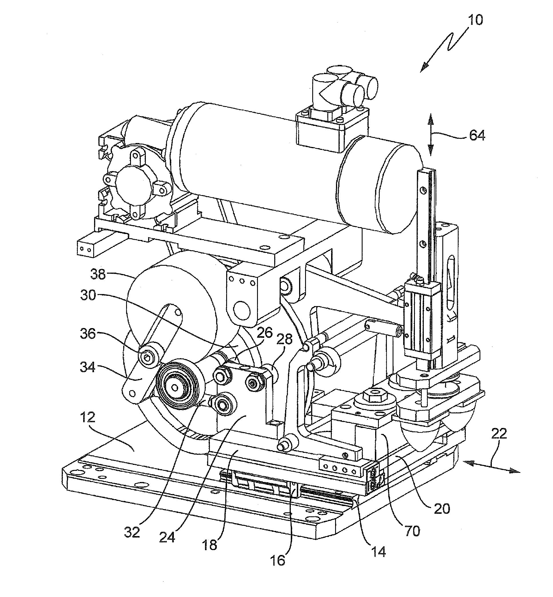 Pad printing machine