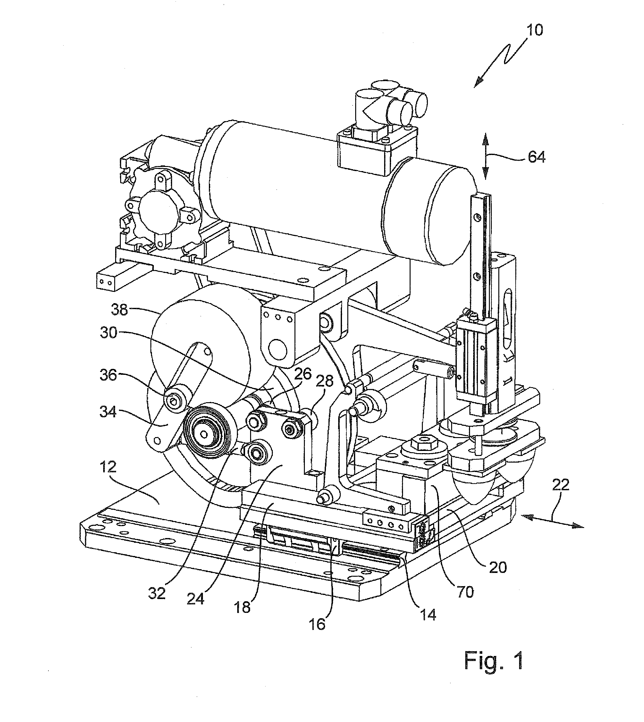 Pad printing machine