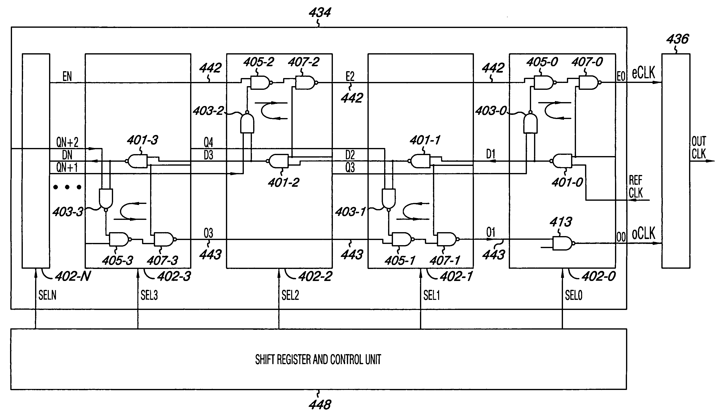 Delay line circuit