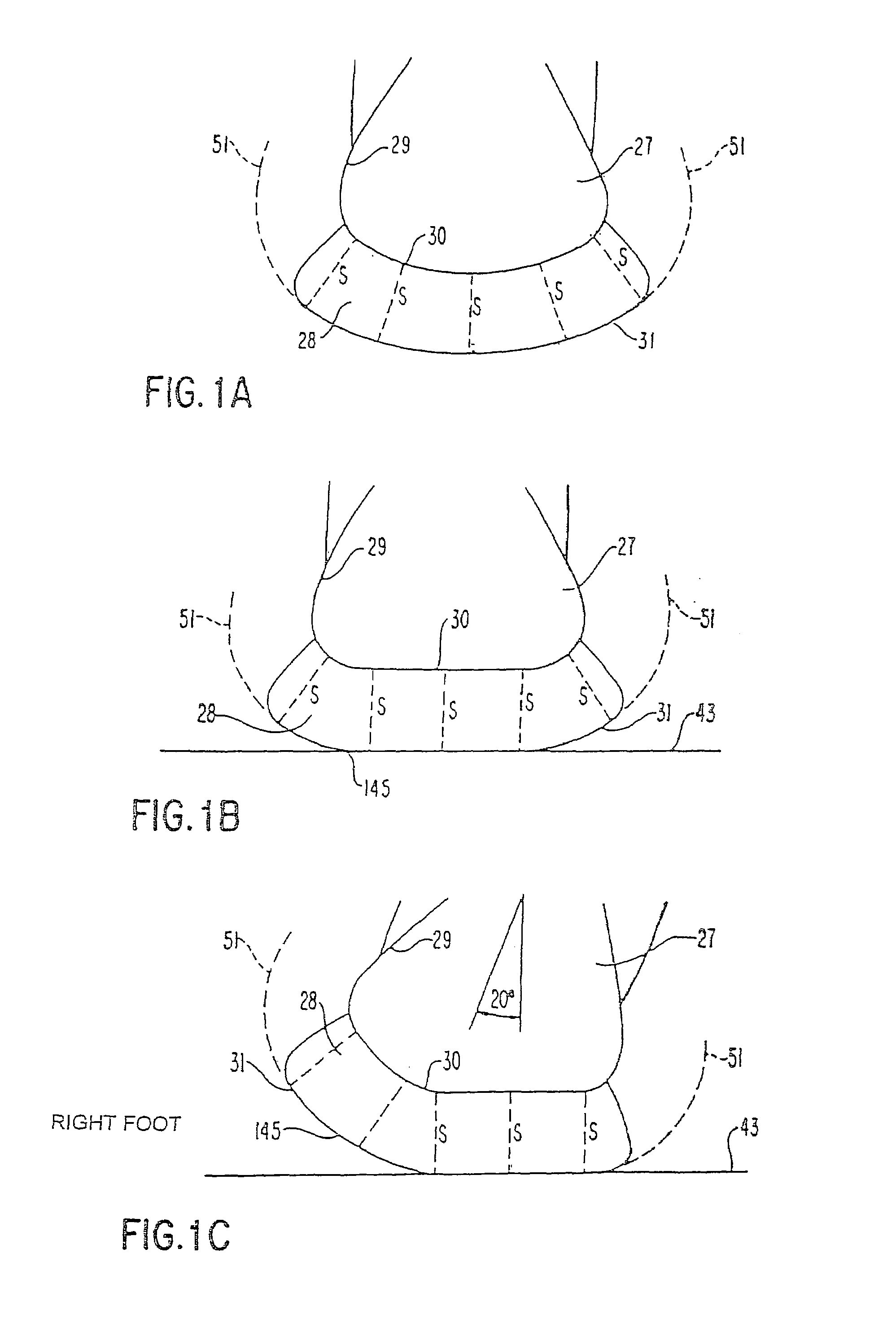 Shoes sole structures