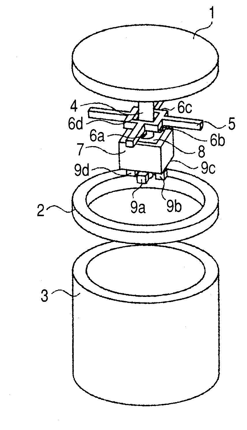 Magnetic force sensor